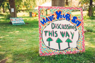 Photograph from the Envirolution festival archive