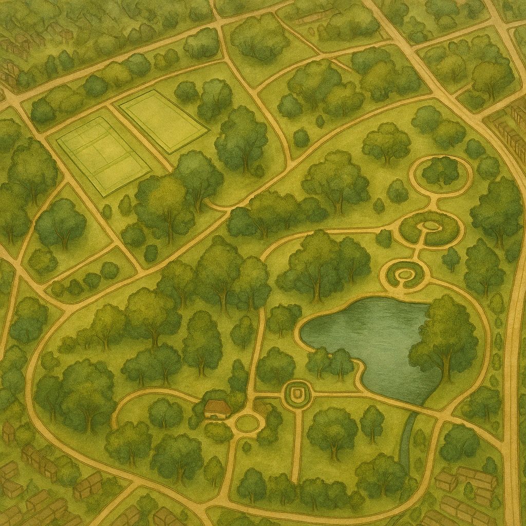 Platt Fields Park, home to Envirolution festivals in Manchester